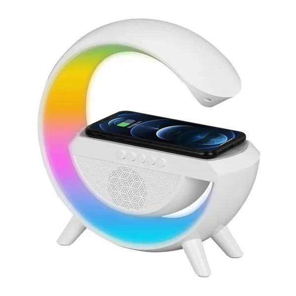 Smart LED Bluetooth Speaker with Wireless Charging